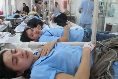 1000 công nhân Tiền Giang bị ngộ độc